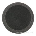 Outdoor round polypropylene patio mat